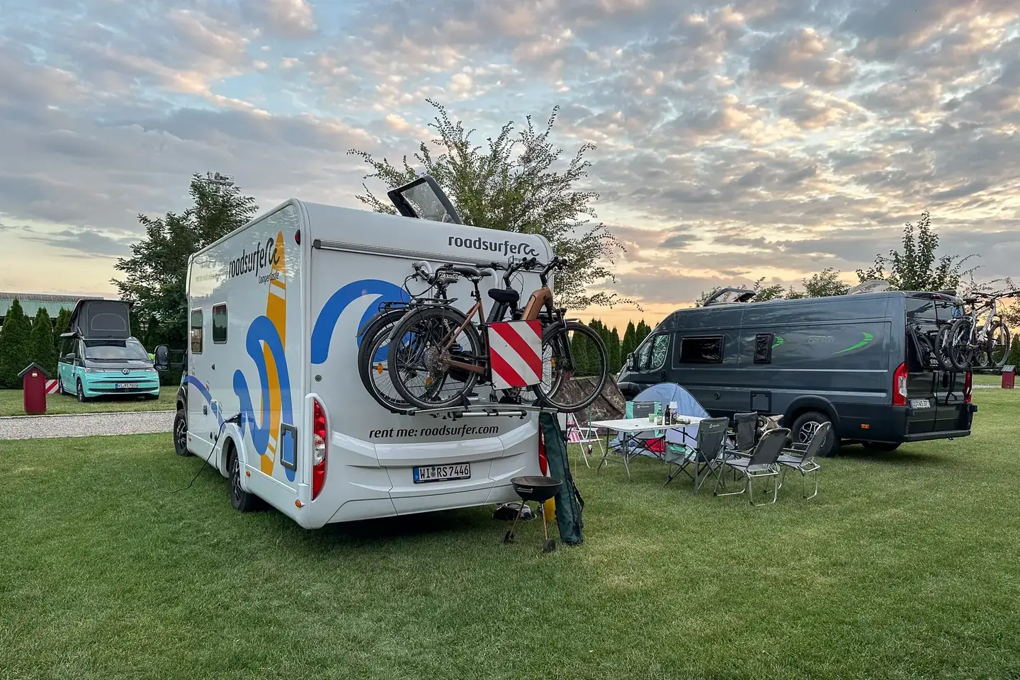 Camper community evening